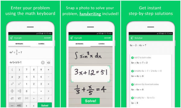 math problem solving app free