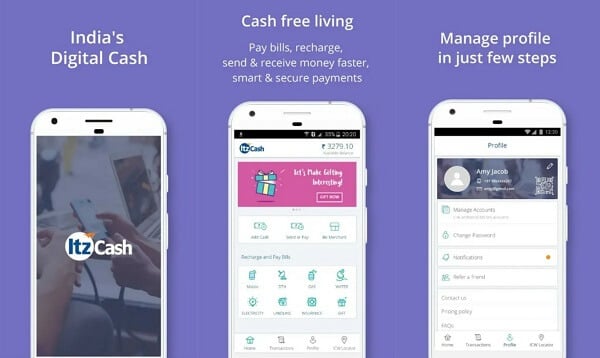 ItzCash - digital wallet apps