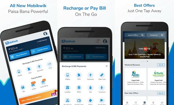 Mobikwik - digital wallet apps