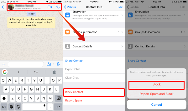 How to Block A Number on WhatsApp for iPhone   Android - 48