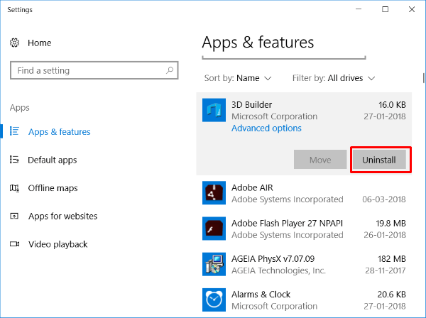 Windows10 Home Setting