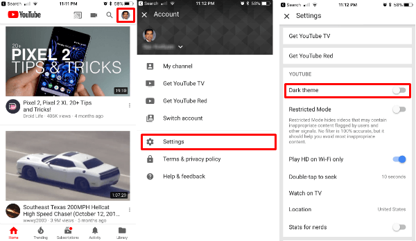 How to Enable YouTube Dark Mode on iPhone  Android and PC  - 86