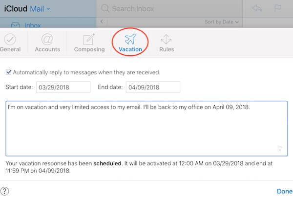 How to Set Out of Office Auto Reply Text Message on iPhone for Calls and Messages - 97
