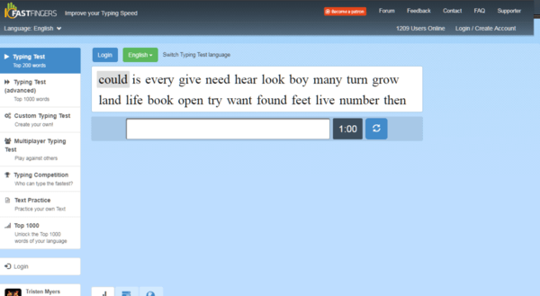 10 Best Typing Speed Test Tools Online  - 87