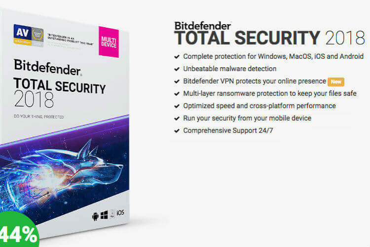 bitdefender total security