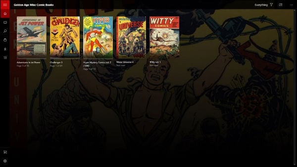 Cover Comic reader windows