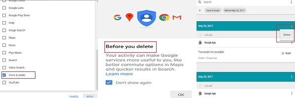 How to Delete Android Phone Activity   Disable Google Voice History  - 72