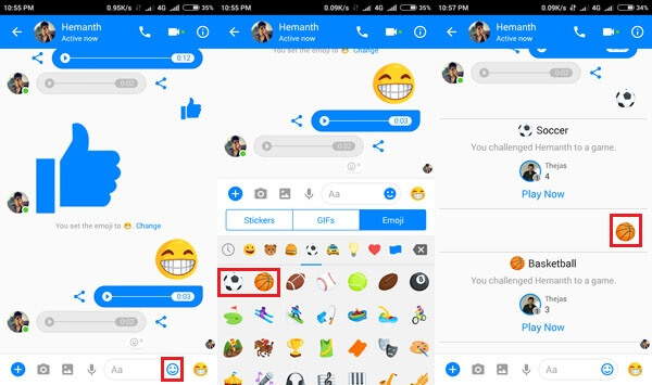 game in facebook messenger