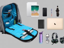 Antitheft Backpacks USB Charger