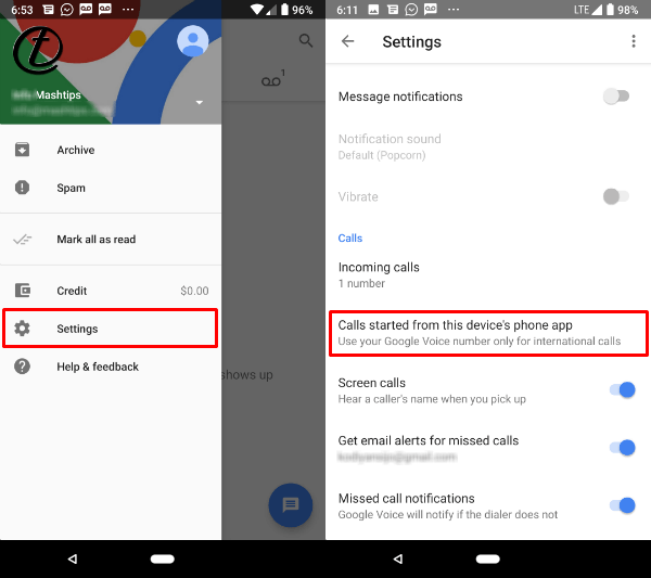 How to use Google Voice as A Free Second Phone Number for Android  - 43