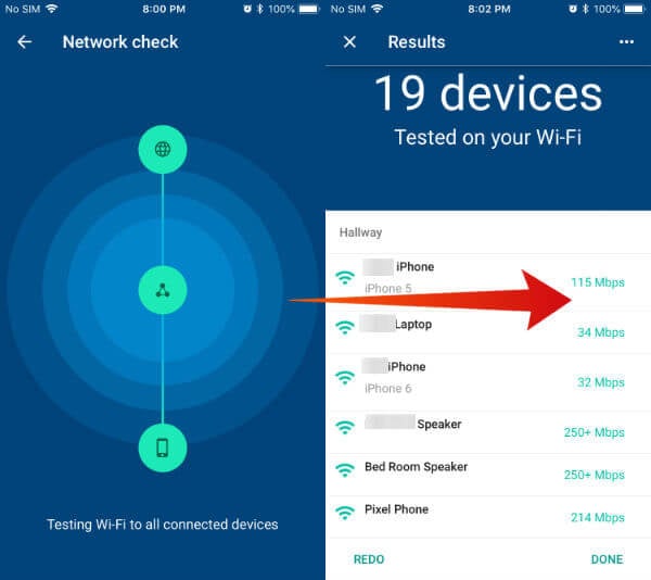 google wifi points how to check mac address