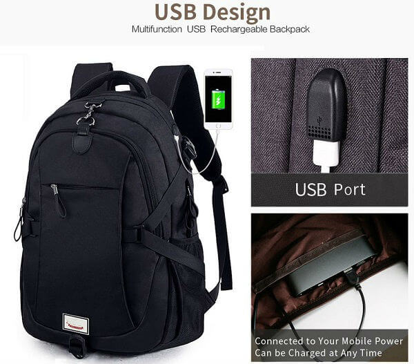 10 Best Antitheft Backpacks with USB Charger - 35