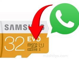 Move WhatsApp Files to SD Card