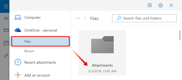 Outlook Attach Large File