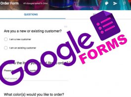 Create Google Forms