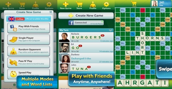 play scrabble offline android