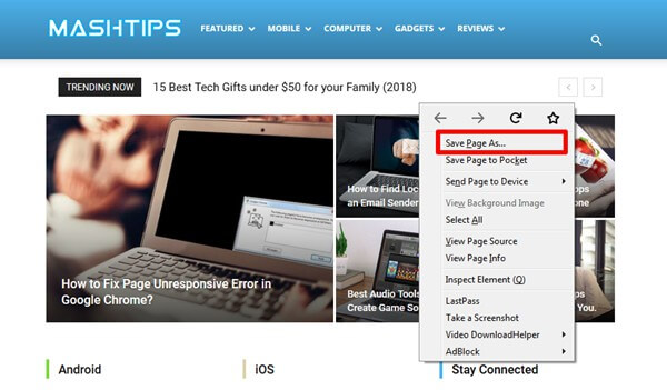 How To Save Web Pages Offline To Read Later On Any Device Mashtips