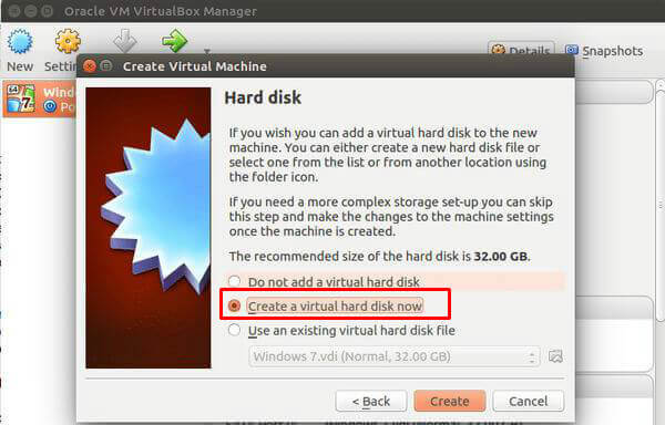 Creating Virtual Disk Linux