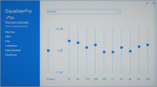 Equalizer PRO sound equaliser apps