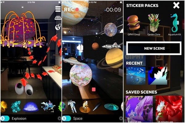 Best AR apps for iPhone and iPad - GIPHY World
