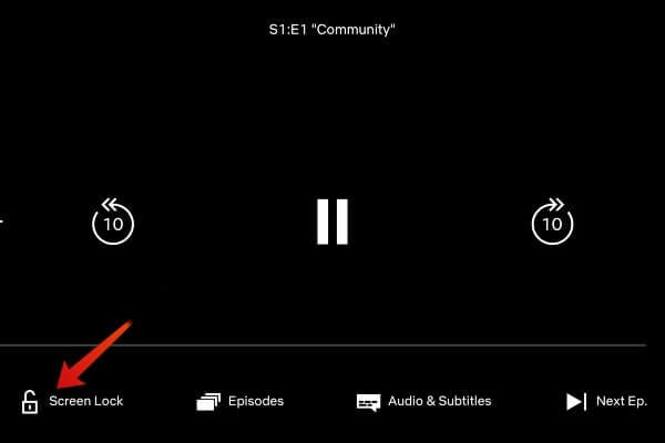 Netflix Screen Lock