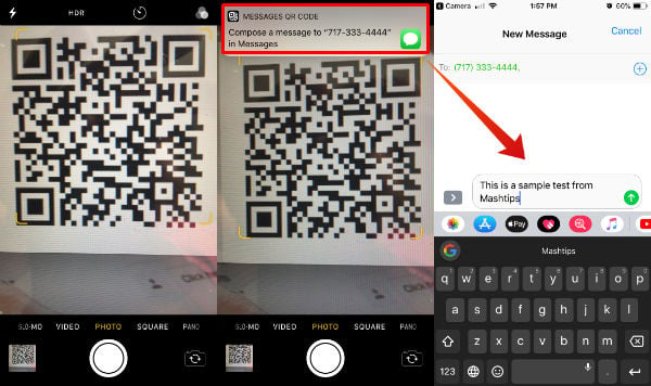 QR Code Scanner  How to Use QR Code on iPhone   iPad  - 88