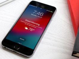 Display iPhone Weather Lock Screen