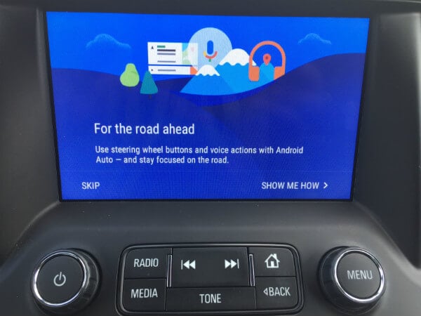 Android Auto Google Assistance Mic