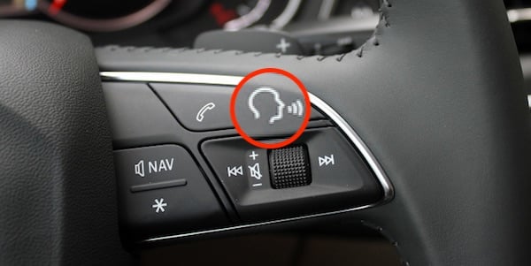 Android Auto Speak Button