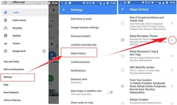 How to Delete Google Map and Waze History - 53