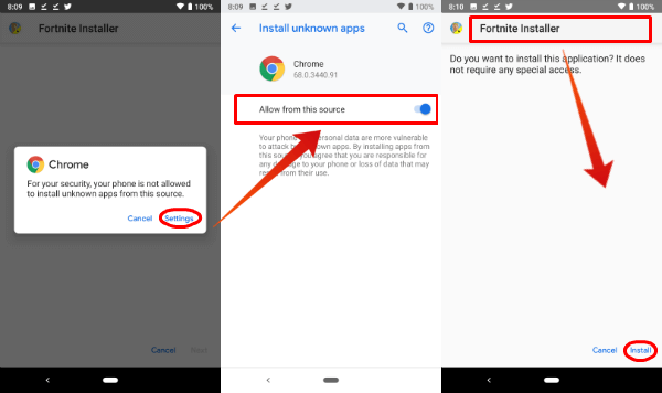 How to Download and Install Fortnite on Android  - 99