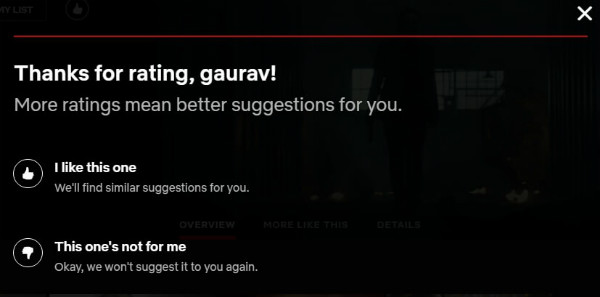 Netflix Show Recommendations