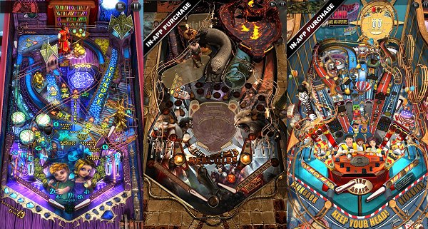 android zen pinball UI