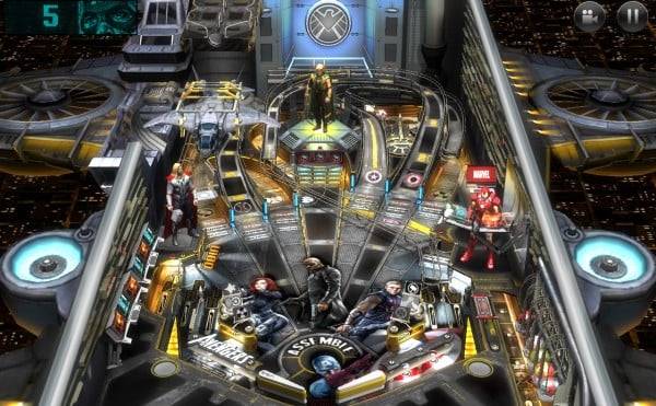 android marvel pinball