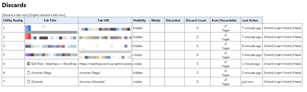 windows chrome tab discard table