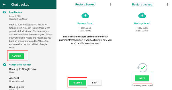 recover whatsapp deleted messages local backup