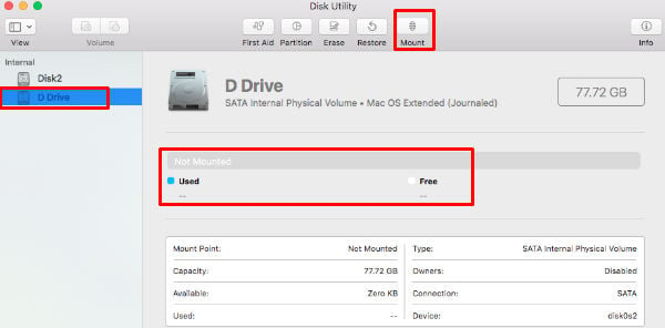 disk mount utility from check point software