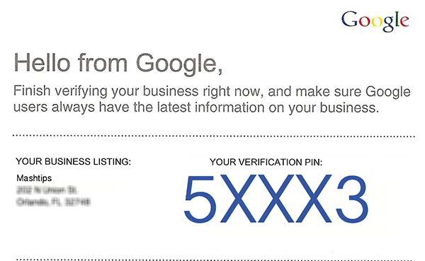Local Business Verification Email