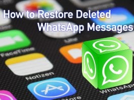 Restore Deleted WhatsApp Messages