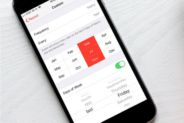 How To Add Recurring Events To IPhone Calendar MashTips