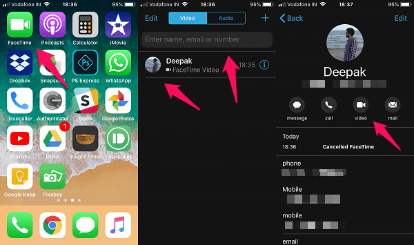 How to do Facetime on Android and iPhone  - 93