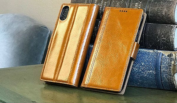 iPulse iPhone Xs Leather Case