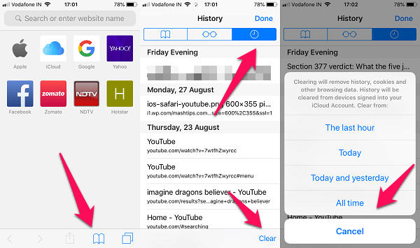 How to Clear History on iPhone  Spotlight  Safari and Apps   - 47