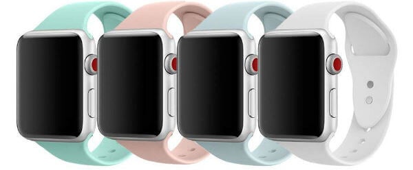 Apple Watch Soft Silicone Strap
