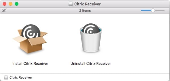 remove citrix receiver mac