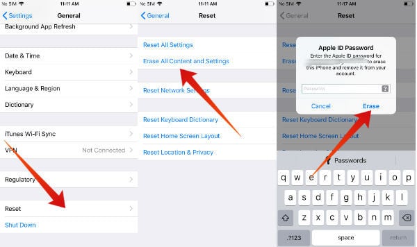 Need to Reset iPhone or iPad  Make sure you backup your data first - 22