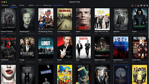 Download Movies on Mac using Popcorn Time