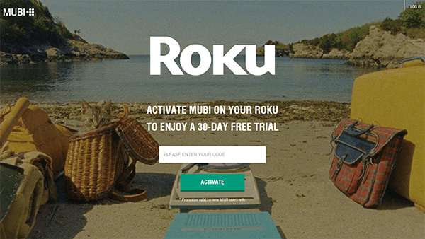 Get Mubi on Roku TV