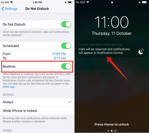 How to Configure Do Not Disturb on iPhone    iOS 12   - 32