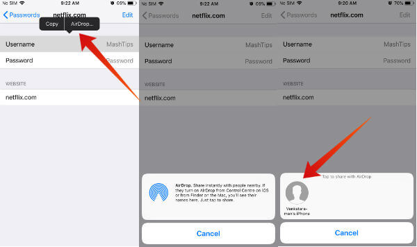 You Can Share Login Passwords Using AirDrop  Is it Safe  Let s Find Out  - 66